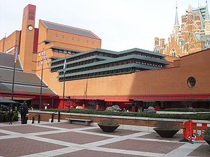 The British Library in London main building